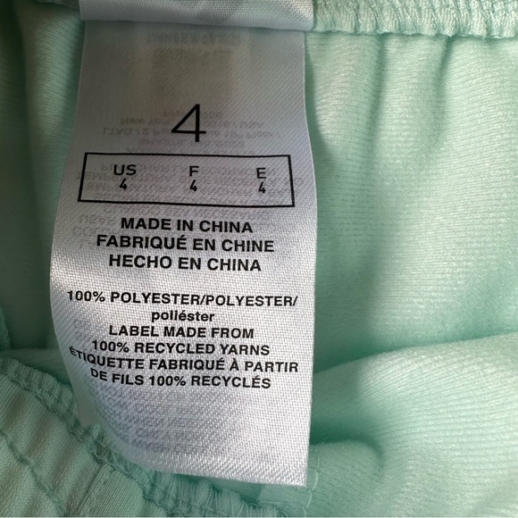 Adidas Girls 2 Piece Track Suit Mint Green Size 4 NWT - Picture 12 of 13